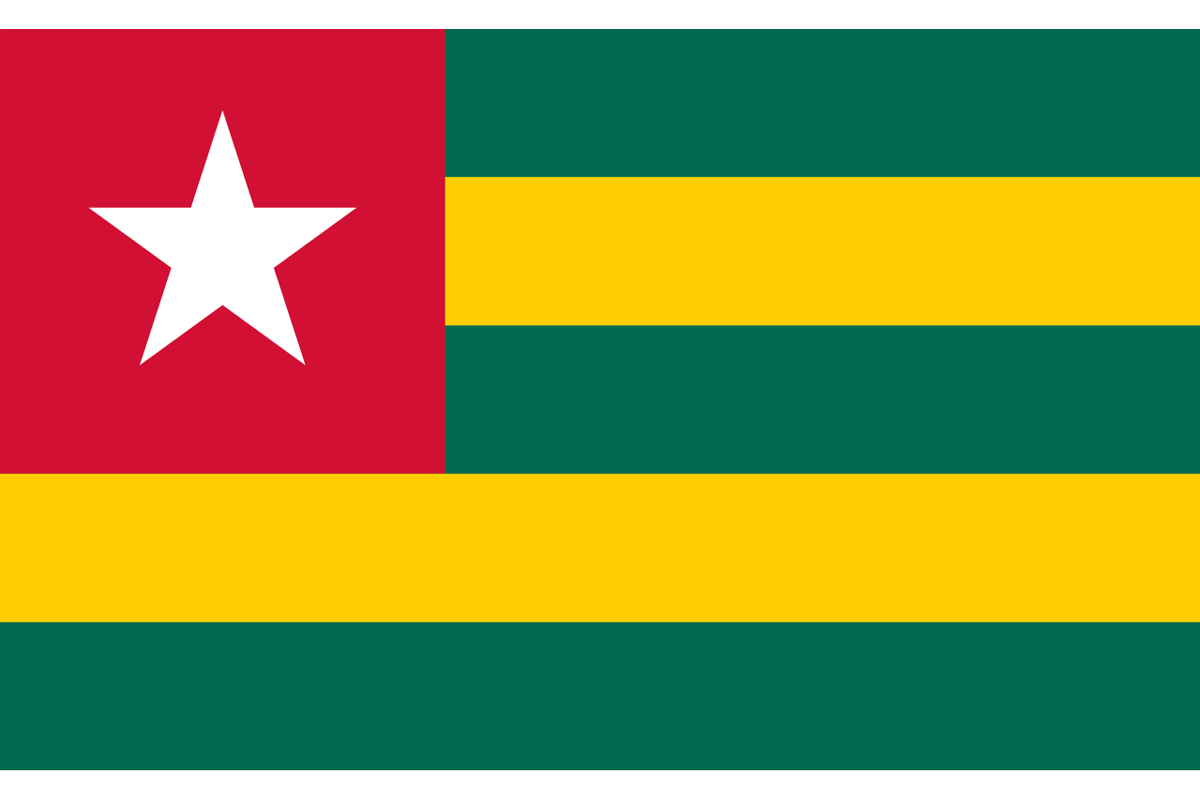 Drapeau du Togo