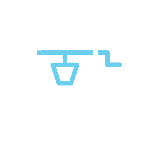 Drawing of a well with a bucket and crank.
